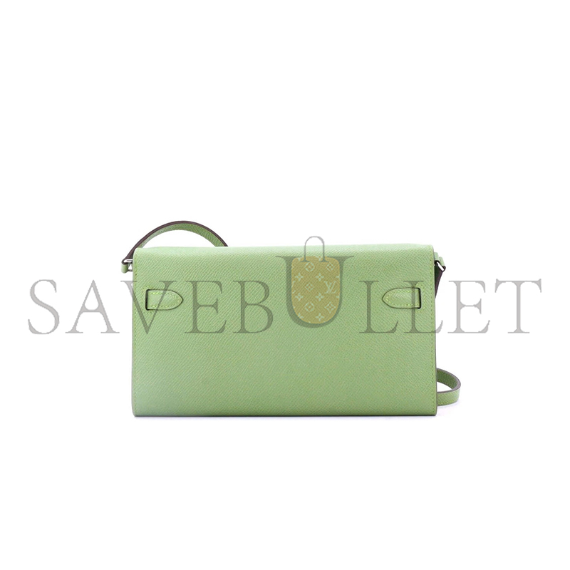 H**me5 master kelly to go wallet epsom h080254ckaa (20*12*2cm)